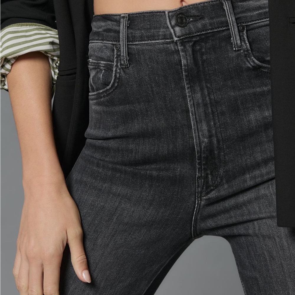 MOTHER Smoking High-Rise Straight Jeans - Picture 4 of 7